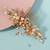 cheap Headpieces-Hair Combs Headdress Headpiece Rhinestone Alloy Wedding Cocktail Vintage Luxury With Rhinestone Faux Pearl Headpiece Headwear