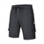 cheap Classic-Men&#039;s Tactical Shorts Cargo Shorts Shorts Drawstring Elastic Waist Multi Pocket Plain Wearable Short Outdoor Daily Going out Fashion Classic Black Army Green