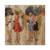 cheap People Paintings-Handmade Oil Painting Canvas Wall Art Decoration Modern Abstract Figure Street fashion Woman for Home Decor Rolled Frameless Unstretched Painting