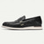 cheap Premium Leather Loafers-Men&#039;s Loafers Leather Black Brown Crocodile Pattern Metal Buckle