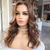 cheap Human Hair Lace Front Wigs-Unprocessed Virgin Hair 13x4 Lace Front Wig Free Part Brazilian Hair Wavy Light Brown Wig 130% 150% Density with Baby Hair Glueless Pre-Plucked For Women Medium Length Human Hair Lace Wig