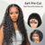 cheap Human Hair Lace Front Wigs-Remy Human Hair Water Wave Lace Frontal Wig 6x4 Transparent Lace Front Human Hair Wigs for Women - 10-28 inch with Wig Cap Included