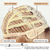 cheap Older Wigs-Short Ombre Blonde Wavy Bob Wigs for White Women Chin Length Blonde Highlight Bob Wig with Brown Roots Natural Looking Synthetic Daily Party Wig