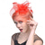 abordables Fascinators-Fascinateurs Chapeaux Coiffure Organza Chapeau Fedora Capeline Chapeau Voile Course de chevaux cocktail Elégant Rétro Avec Plume Couleur Pure Casque Couvre-chef