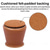 cheap Home Supplies-Furniture Leg Caps,Silicone Chair Leg Covers with Thickened Felt Pads: Noiseless Furniture Foot Protectors for Tables, Chairs, Stools