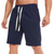 cheap Sweat Shorts-Men&#039;s Sweat Shorts Shorts Summer Shorts Beach Shorts Pocket Drawstring Elastic Waist Plain Comfort Breathable Short Holiday Vacation Beach Sports Fashion Black White