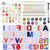 cheap Stress Relievers-Drip Adhesive Pendant Mirror Silicone Mold DIY Epoxy Resin Key Pendant Tool Letter Silicone Mold