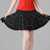 cheap Latin Skirts-Latin Dance Ballroom Dance Skirts Printing Pure Color Splicing Women's Performance Training High Polyester