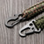 cheap Home Supplies-Outdoor Keychain with Camping Hook, Military Paracord, Camping Survival Kit, Emergency Knotting Bottle Opener Tool, Mountaineering Emergency Paracord, Eagle Beak Buckle Braided Keychain Hook