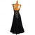 cheap Competition Wear-Ballroom Dance Dress Rhinestone Women's Performance Training Sleeveless High Chiffon Chinlon