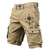 cheap Men&#039;s Graphic Cargo Shorts-Men&#039;s Cargo Shorts Multiple Pockets Compass Printed Sports Outdoor Shorts Classic Bottoms