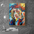 cheap Nude Art-Handmade Oil Painting Canvas Wall Art Decoration Abstract Colorful Lovers Nude Figure for Home Decor Rolled Frameless Unstretched Painting