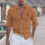 cheap Vacation-Men&#039;s Shirt White Cotton Shirt Casual Shirt Cotton Linen Shirt Cotton Shirt Poker Vacation Hawaiian Black White Pink Gray Long Sleeve Lapel Spring &amp;  Fall Clothing Apparel Button-Down