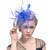 abordables Fascinators-Fascinateurs Chapeaux Coiffure Organza Chapeau Fedora Capeline Chapeau Voile Course de chevaux cocktail Elégant Rétro Avec Plume Couleur Pure Casque Couvre-chef