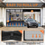 cheap Window Screen &amp; Door Screen-16x7FT/8x7FT Garage Screen Door Magnetic Garage Door Screen Magnetic Closure Fiberglass Garage Screen Doors for 2 Car Garage Pull Down for Patio, Porch, Window to Keep Bugs Out