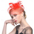 abordables Fascinators-Fascinateurs Chapeaux Coiffure Organza Chapeau Fedora Capeline Chapeau Voile Course de chevaux cocktail Elégant Rétro Avec Plume Couleur Pure Casque Couvre-chef