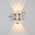 cheap LED Wall Lights-LED Wall Lamp 2/3/4/5 Heads Outdoor Waterproof Glass Aluminum 90CM Modern Creative Warm White Light Aisle Balcony IP65 85-265V