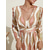 abordables Vestidos florales-Vestido largo de satén blanco para mujer, estampado floral, cuello en V, manga larga, ideal para invitadas a bodas, vacaciones, primavera y otoño.