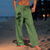 billige hørbukser-Herre Gade Hawaiiansk Designer Kokos palme Grafiske tryk Bukser Sommerbukser Strandbukser Varm Stempling Snørelukning Elastisk Talje 3D-udskrivning Medium Talje Afslappet Daglig Ferie Forår sommer