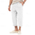 abordables pantalones casuales-Hombre Pantalones Cortos Pantalones de playa Pantalones casuales Bolsillo Correa Cintura elástica Plano Comodidad Hasta el Tobillo Deporte Diario Moda Casual Negro Blanco Microelástico