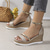 voordelige Sleehaksandalen-Zilveren glittersandalen met enkelbandje voor dames – stijlvolle platformhakken voor zomer-, casual- en avondkleding