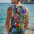 cheap Vacation Tropical T Shirts-Men&#039;s Graphic Tropical Parrot Tank Top Vest Top Sleeveless T Shirt for Men Sleeveless T shirt 3D Print Crew Neck Shirt Vacation Tropical Fashion Sports Outdoor Casual Gym Green Summer Spring Clothing