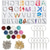 cheap Stress Relievers-Drip Adhesive Pendant Mirror Silicone Mold DIY Epoxy Resin Key Pendant Tool Letter Silicone Mold
