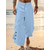 cheap Holiday-Men&#039;s Linen Pants Trousers Summer Pants Buttons Front Pocket Pleats Plain Comfort Breathable Full Length Casual Daily Holiday Fashion Basic White Blue