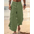 cheap Holiday-Men&#039;s Linen Pants Trousers Summer Pants Buttons Front Pocket Pleats Plain Comfort Breathable Full Length Casual Daily Holiday Fashion Basic White Blue