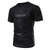 cheap Men&#039;s Casual T-shirts-Men&#039;s T Shirt Tee Short Sleeve Shirt Tee Top Short Sleeve Crew Neck Spring &amp; Summer Geometic Fashion Designer Basic Vacation Street Going out Silver Black Purple Top Tee for Men