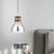 cheap Pendant Lights-LED Pendant Light Warm White 16/17cm 1-Light Industrial Metal Adjustable Ceiling Hanging Light Electroplated Modern Living Room Bedroom 110-240V