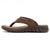 cheap Outdoor Sandals-Men&#039;s Leather Sandals Summer Sandals Slippers &amp; Flip-Flops Retro Walking Casual Daily Vacation Beach Comfortable Shoes Dark Grey Dark Brown