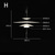 cheap Island Lights-LED Pendant Light Hanging Light Acrylic Metal Glass Light Fixture Modern Cloud Chandelier Bedroom Ceiling Light Fixtures 85-265V