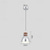 cheap Pendant Lights-LED Pendant Light Warm White 16/17cm 1-Light Industrial Metal Adjustable Ceiling Hanging Light Electroplated Modern Living Room Bedroom 110-240V