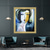 cheap People Paintings-Handmade Oil Paintings Canvas Wall Art Decoration Modern Abstract Figure Portrait for Home Decor Rolled Frameless Unstretched Painting
