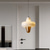 voordelige Eilandlichten-led hanglamp warm wit inbouw plafondlamp 26cm metaal/glas led plafondlamp moderne ronde plafondlamp plafondlamp voor woonkamer gang