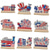 cheap Camping &amp; Hiking-American Independence Day Wooden Ornaments Set, Room Door Hanger, Christmas Decorations, National Day Wooden Home Decor