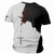 cheap Faith T shirts-Men&#039;s Graphic Cross T shirt T shirt 3D Print Crew Neck Shirt Religious Athleisure Street Casual White Yellow Blue Summer Spring Clothing Apparel S M L XL XXL XXXL