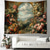 cheap Landscape Tapestry-Valentine&#039;s Day Colorful Flowers Field Hanging Tapestry Wall Art Large Tapestry Mural Decor Photograph Backdrop Blanket Curtain Home Bedroom Living Room Decoration