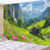 cheap Landscape Tapestry-Countryside Trees Landscape Hanging Tapestry Wall Art Large Tapestry Mural Decor Photograph Backdrop Blanket Curtain Home Bedroom Living Room Decoration