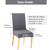 cheap Dining Chair Cover-Dining Chair Cover Elastic Seat Slipcover High Back Dining Chair Cover Stretch Chair Covers for Wedding Hotel Banquet Dining Room Office Anti-dirty Removable