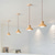 cheap Island Lights-LED Pendant Light 20cm 1-Light Warm White Metal Wood Painted Finishes Bulb Included Modern Style Dining Room Bedroom Pendant Lantern Design 110-240V