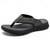 cheap Outdoor Sandals-Men&#039;s Leather Sandals Summer Sandals Slippers &amp; Flip-Flops Retro Walking Casual Daily Vacation Beach Comfortable Shoes Dark Grey Dark Brown