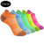 cheap Men&#039;s Socks-Men&#039;s 5 Pack Multi Packs Socks Ankle Socks Low Cut Socks Running Socks Casual Socks Black White Color Plain Sports &amp; Outdoor Daily Vacation Basic Medium Spring Fall Fashion Casual