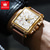 cheap Quartz Watches-OLEVS Men Quartz Watch Creative Outdoor Sports Fashion Luminous Calendar Chronograph Waterproof Leather Watch