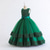 cheap Party Dresses-Kids Girls&#039; Dress Party Dress Solid Color Sleeveless Special Occasion Birthday Elegant Princess Polyester Maxi Party Dress Summer Spring 4-13 Years Navy Blue Green