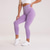 halpa Jooga-leggingsit ja sukkahousut-Naisten Joogahousut Jooga leggingsit Korka vyötärö Pilates Kuntosaliharjoitus Treenata Pyöräily Sukkahousut Leopardikuvio Musta Purppura Fuksia Urheilu Urheiluvaatteet Elastinen Ohut