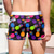 baratos Comida &amp; Bebidas-Homens Fruta Ananás Calção Justo de Natação Shorts de Natação Bermuda de Surf Cintura Média Moda Roupa de rua Designer Surf Feriado Praia Bolsos Com Cordão Cintura elástica Designer Roupa