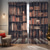 cheap Curtains &amp; Drapes-Vintage Bookshelf Blackout Curtains Door Insulation Outdoor Balcony Rest Living Room Home Decoration 2-piece Set of 3d Digital Printing Perforated