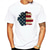 cheap Men&#039;s Collection-Independence Day July 4 USA Flag T-shirt Cartoon Manga USA Flag Harajuku Graphic Kawaii For Couple&#039;s Men&#039;s Women&#039;s Adults&#039; Masquerade 4th of July Hot Stamping Festival